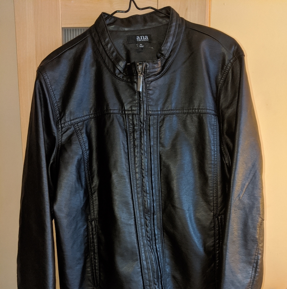 ANA A New Approach Faux Leather Jacket
